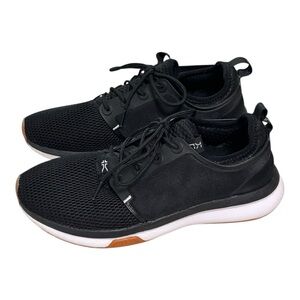 KURU Atom Shoes Womens 7.5 Wide Black Mesh Athletic Sneakers Comfort 20730175